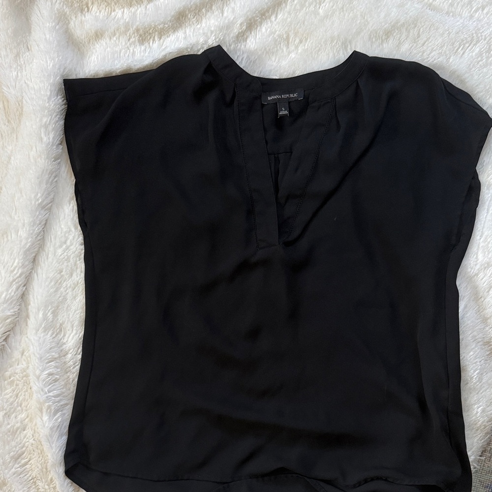 Banana Republic Black Blouse